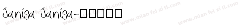 Janisa Janisa字体转换